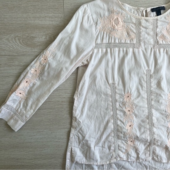 J.CREW pink cotton shirt. Size 6. perfect condition. 100% cotton. - Picture 4 of 6